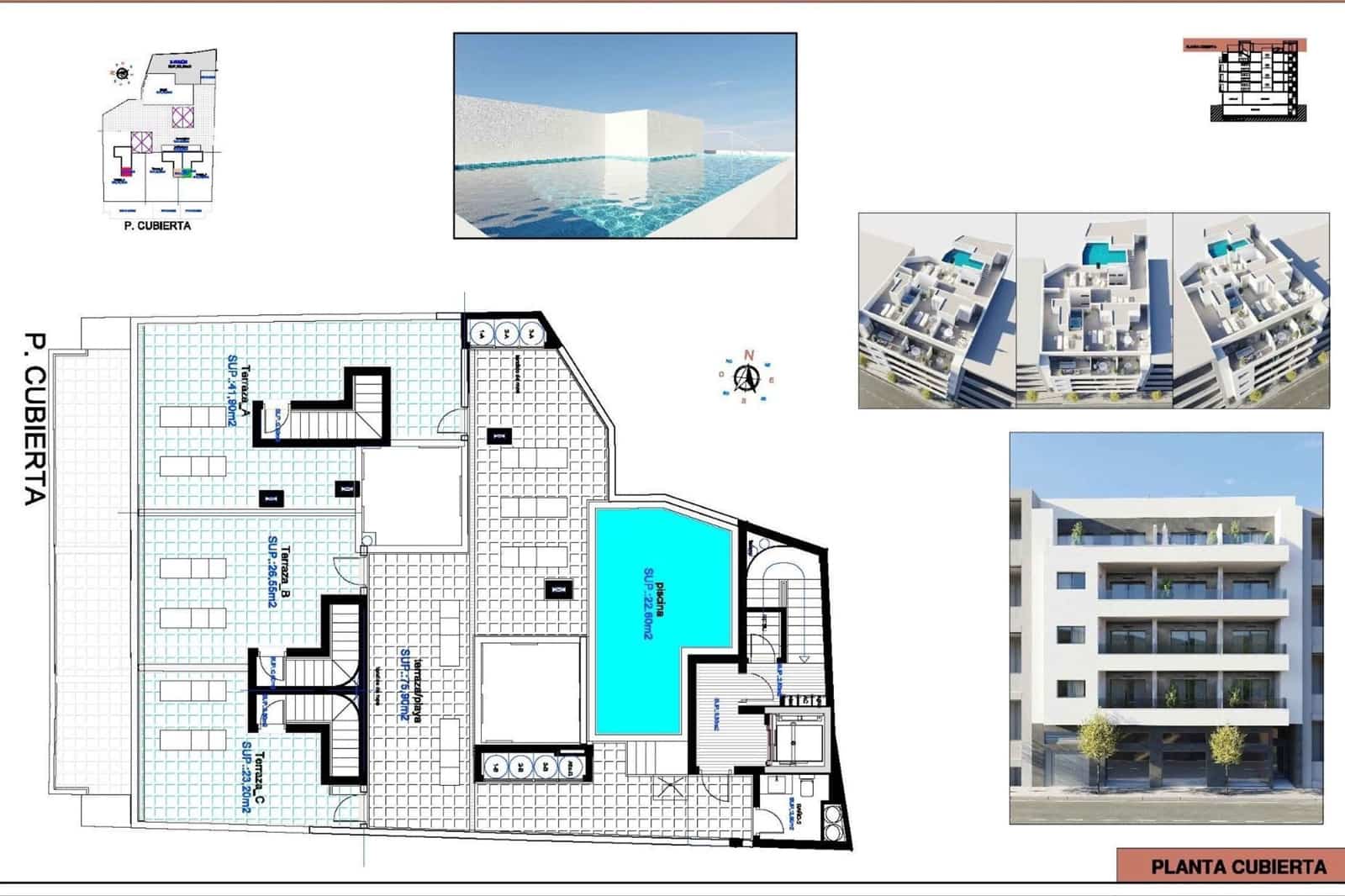 2 soveværelse Lejlighed til salg i Torrevieja med swimmingpool - € 299.000 (Ref: 9914929)