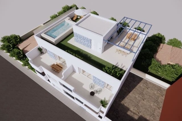 1 soveværelse Lejlighed til salg i Torre de la Horadada, Pilar de la Horadada med swimmingpool - € 245.900 (Ref: 9938690)