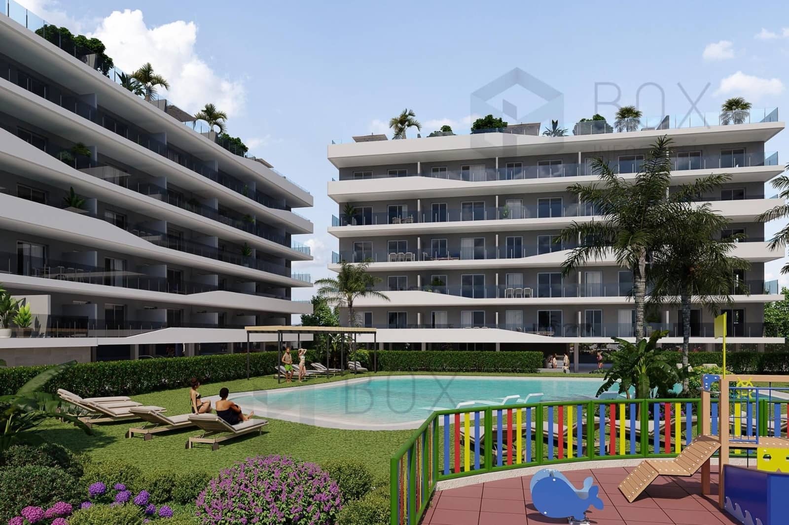 3 soverom Leilighet til salgs i Santa Pola med svømmebasseng - € 375 000 (Ref: 9976144)