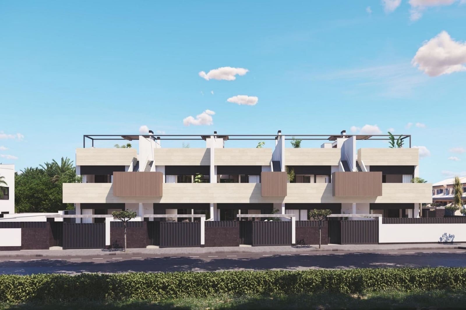 3 soveværelse Byhus til salg i Pilar de la Horadada med swimmingpool - € 439.000 (Ref: 9981345)