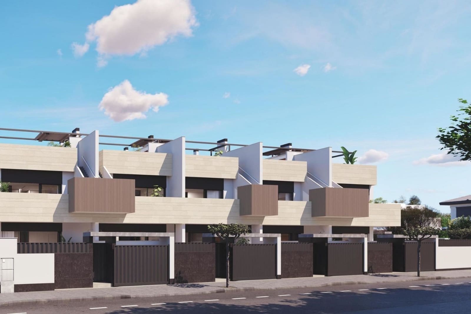 3 soveværelse Byhus til salg i Pilar de la Horadada med swimmingpool - € 439.000 (Ref: 9981345)