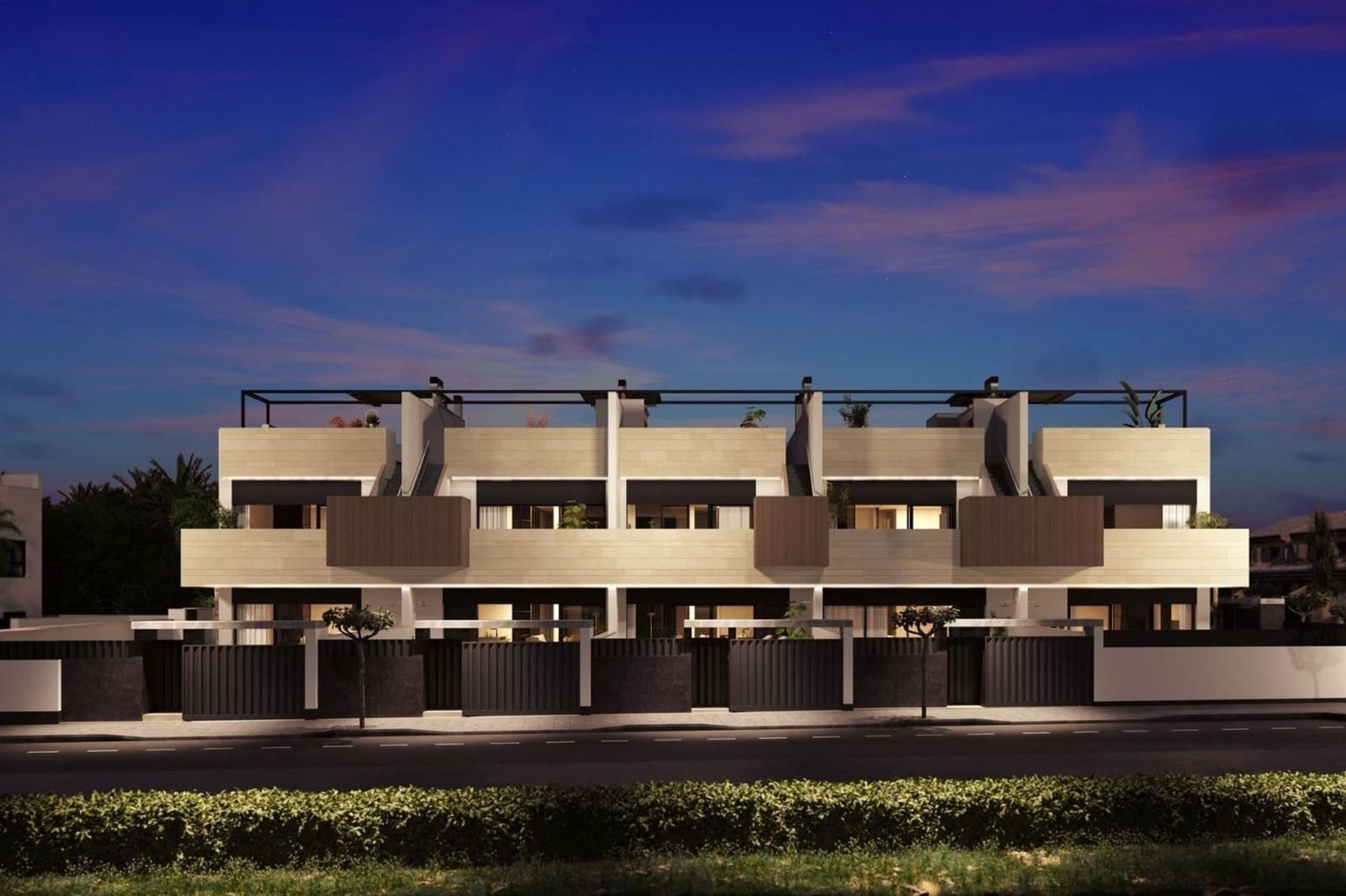 3 soveværelse Byhus til salg i Pilar de la Horadada med swimmingpool - € 439.000 (Ref: 9981345)