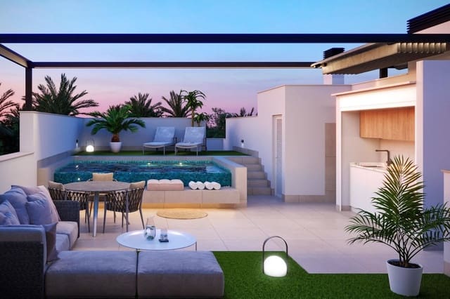 3 soveværelse Byhus til salg i Pilar de la Horadada ciudad, Pilar de la Horadada med swimmingpool - € 439.000 (Ref: 9981345)