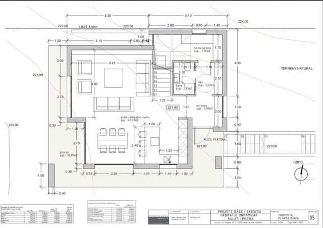 3 Zimmer Villa zu verkaufen in Roca Grossa, Lloret de Mar mit Pool Garage - 475.000 € (Ref: 10028909)