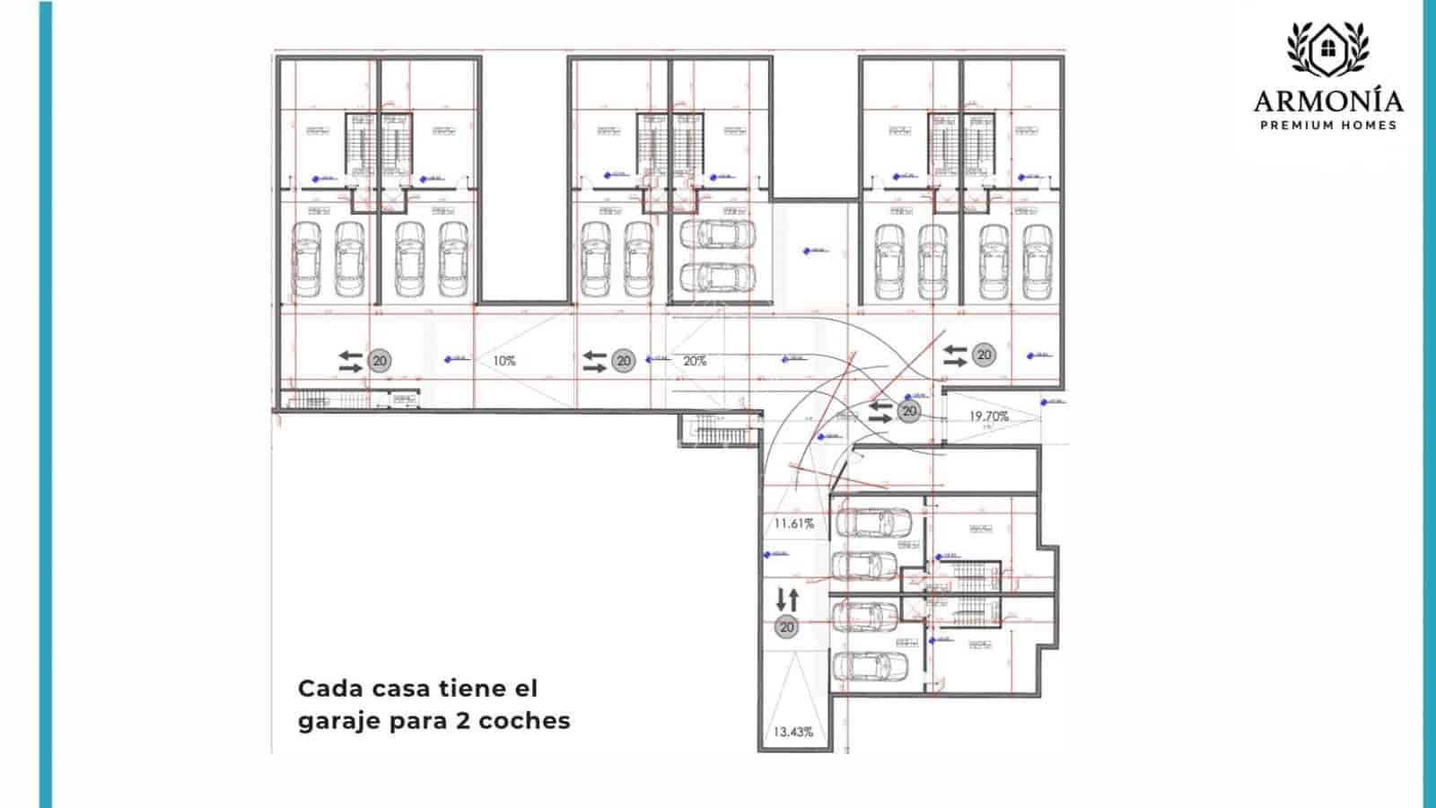 3 soverom Kjedet enebolig til salgs i Lloret de Mar med svømmebasseng garasje - € 830 000 (Ref: 9763624)