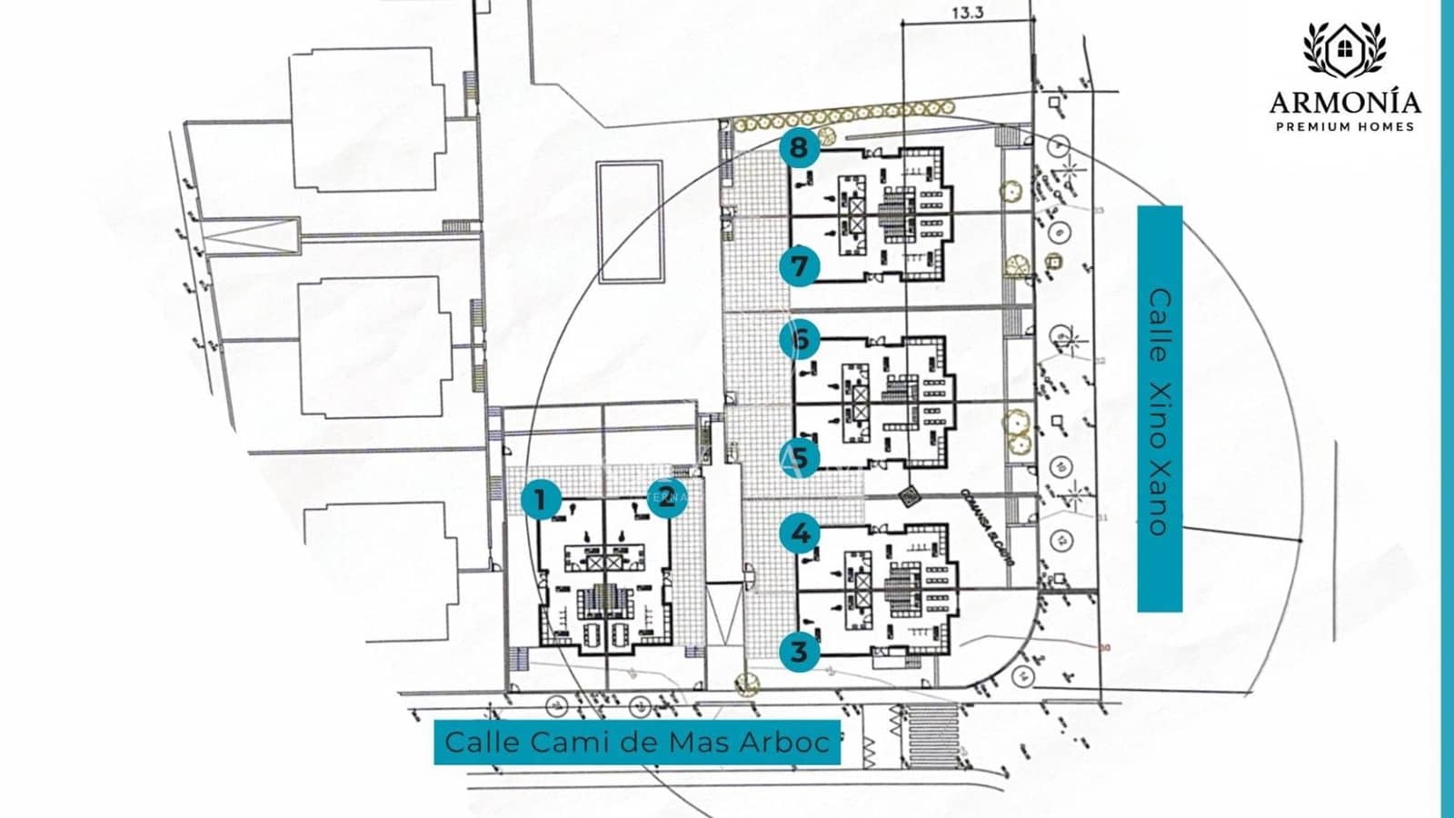 3 soverom Kjedet enebolig til salgs i Lloret de Mar med svømmebasseng garasje - € 830 000 (Ref: 9763624)