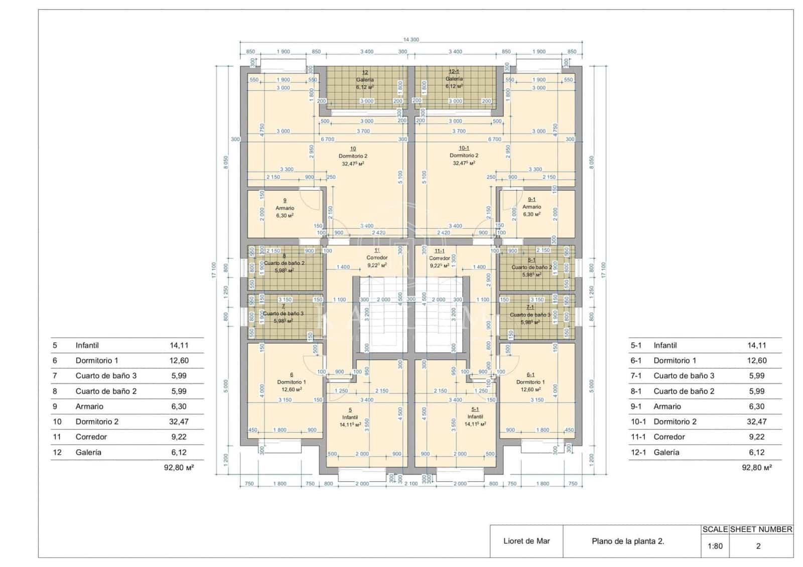 3 soverom Kjedet enebolig til salgs i Lloret de Mar med svømmebasseng garasje - € 830 000 (Ref: 9763624)