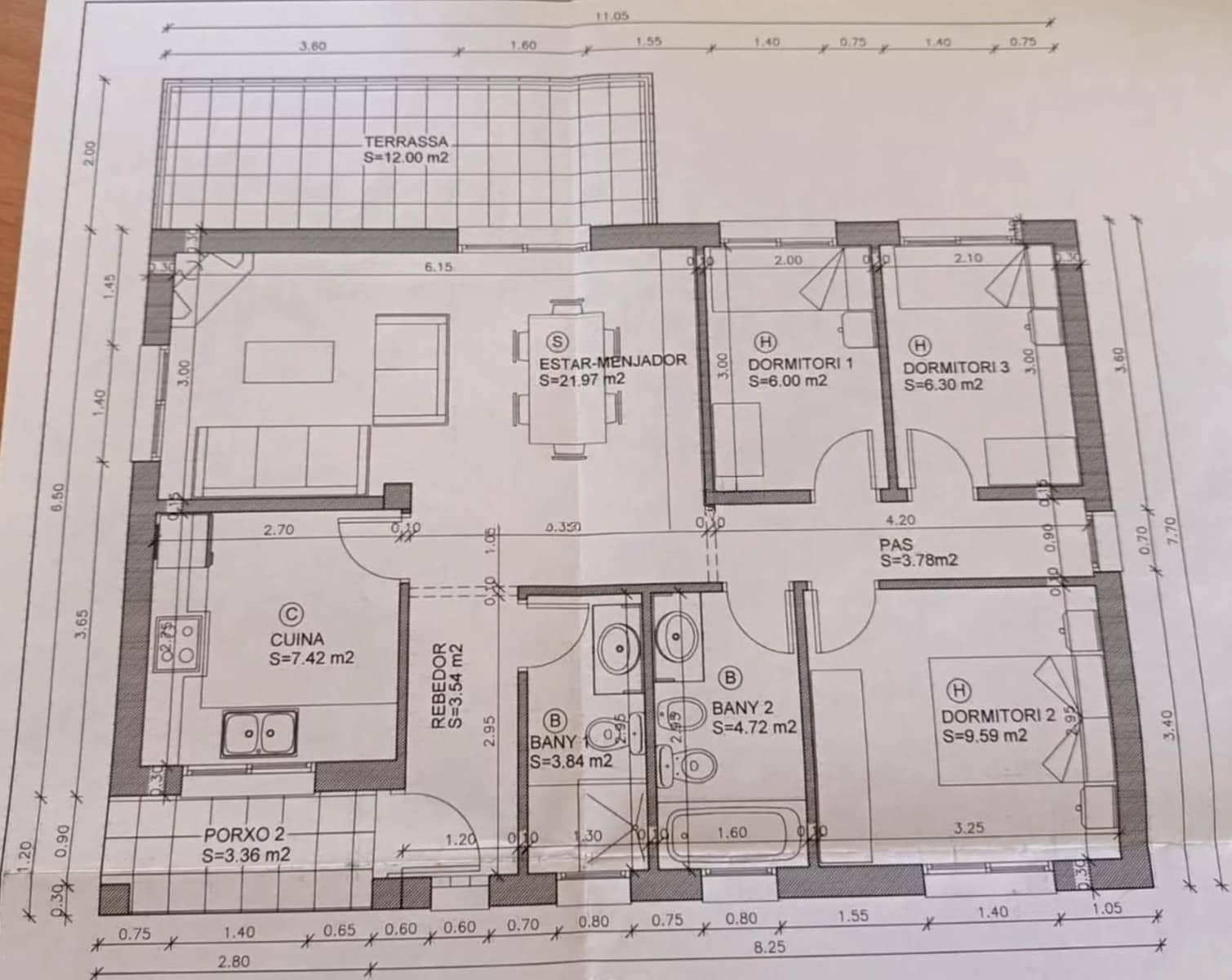 5 makuuhuone Huvila myytävänä paikassa Lloret de Mar mukana uima-altaan - 349 000 € (Ref: 9813836)
