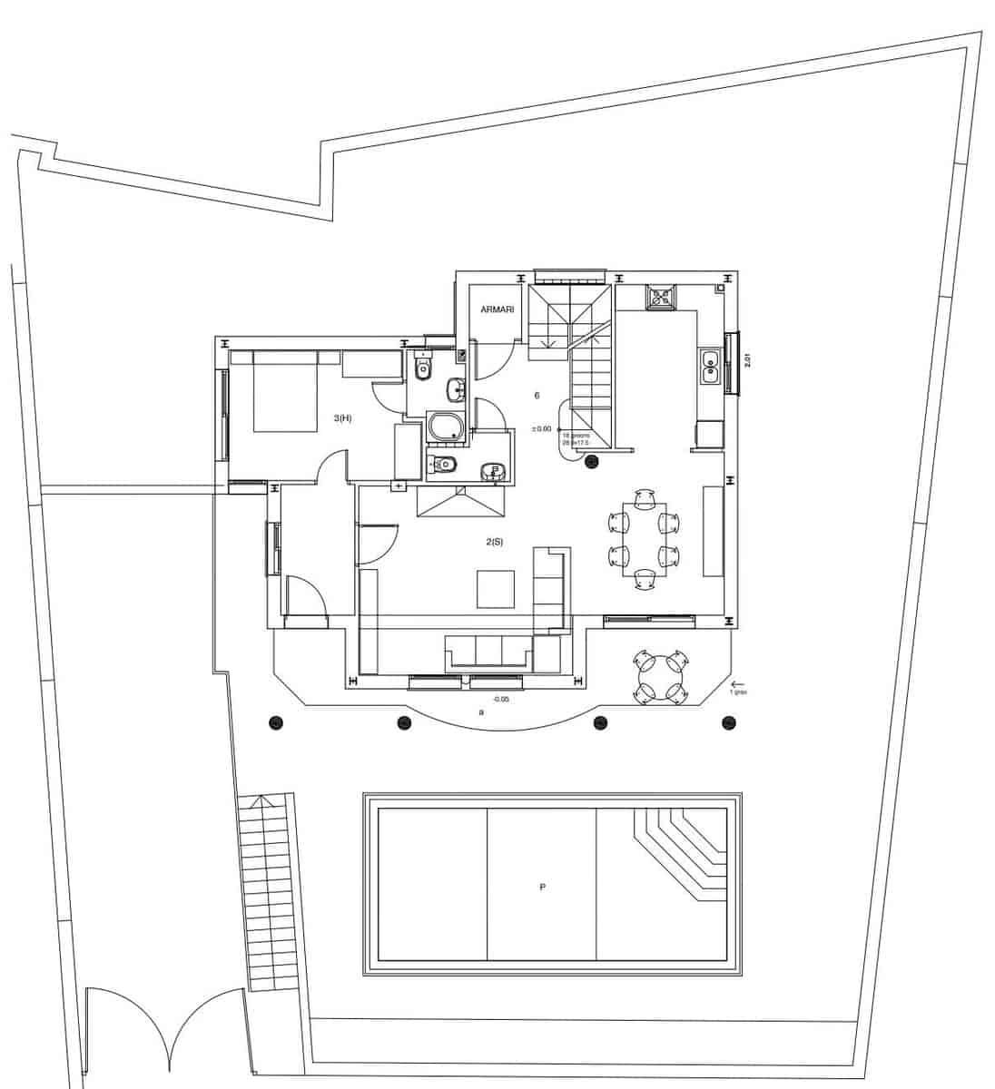 4 makuuhuone Huvila myytävänä paikassa Platja d'Aro mukana uima-altaan 
autotalli - 1 120 000 € (Ref: 9855467)