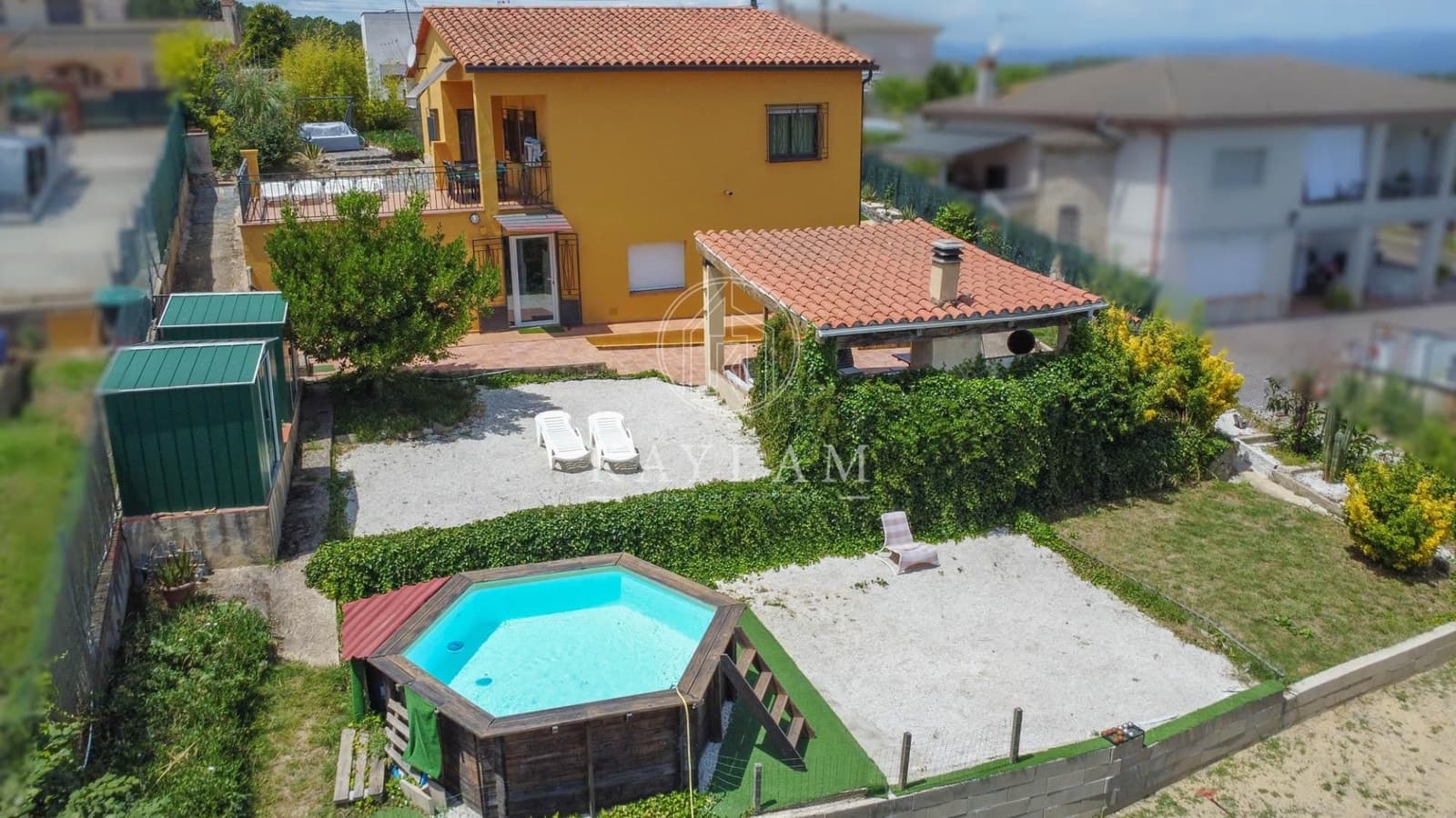 4 Zimmer Villa zu verkaufen in Macanet de la Selva mit Pool - 265.000 € (Ref: 9908045)