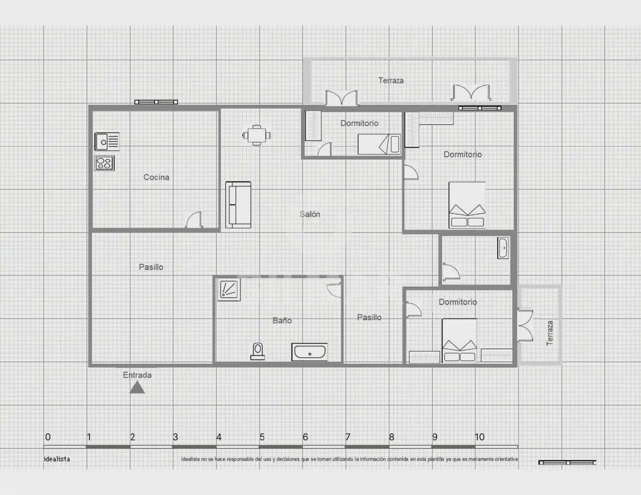 3 quarto Apartamento para venda em Granadilla de Abona - 415 000 € (Ref: 10000962)