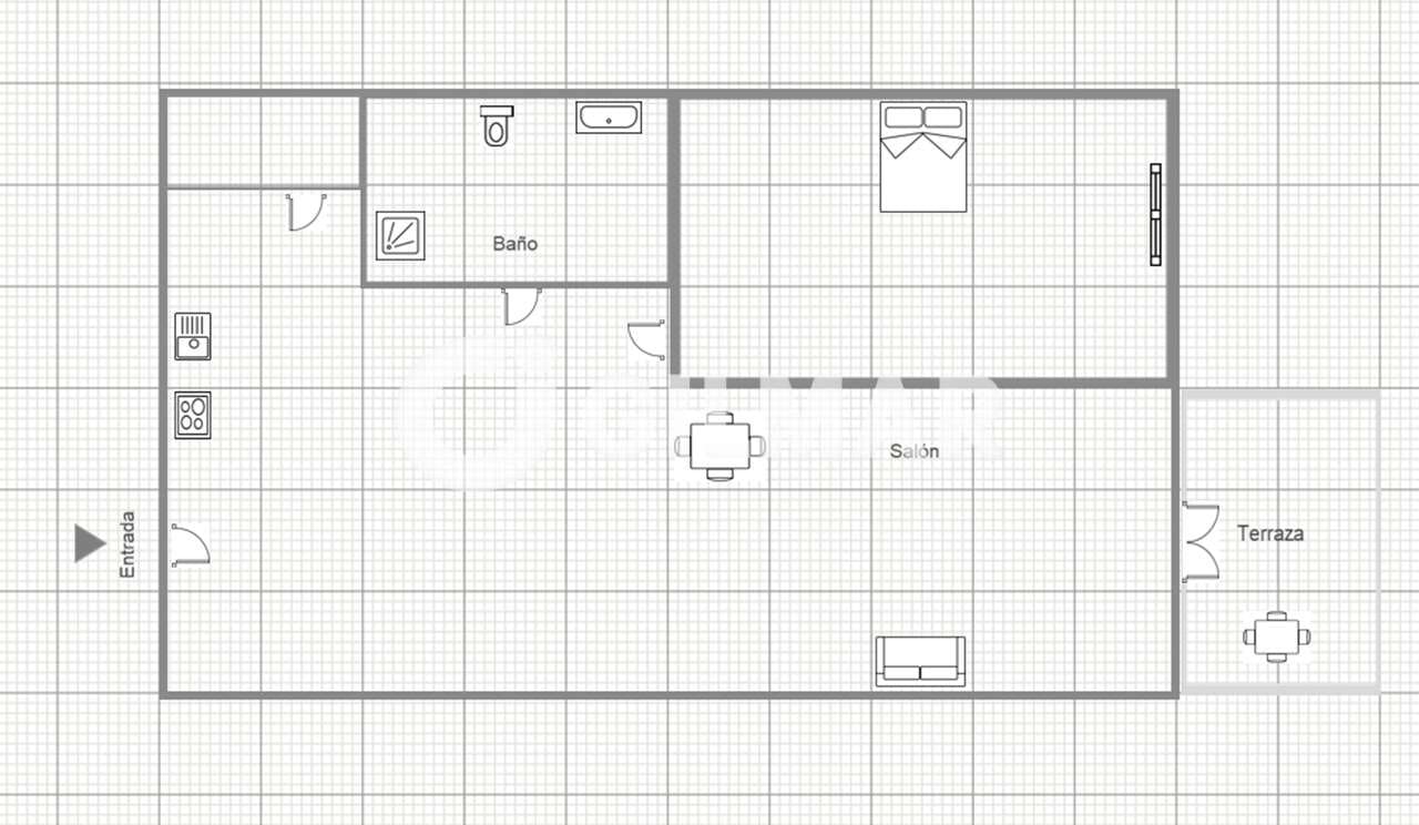 1 sovrum Lägenhet att hyra i Golf del Sur med pool - 1 200 € (Ref: 10168995)