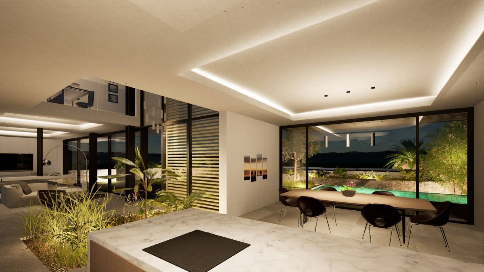 Semi-Rækkehus til salg i Tafira Alta - € 495.300 (Ref: 7797761)