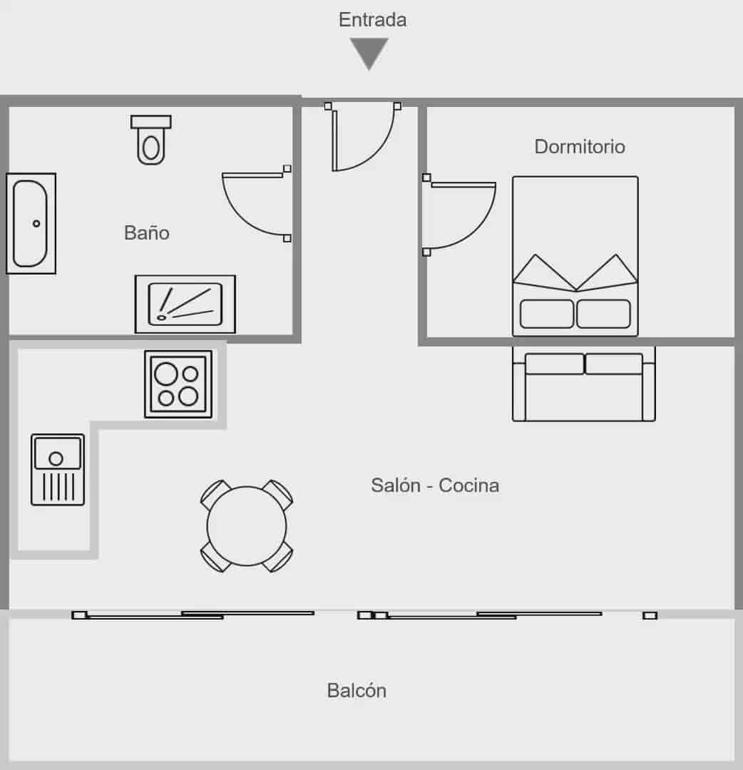 Apartamento de 1 habitación en Palm-Mar en venta - 220.000 € (Ref: 9325177)