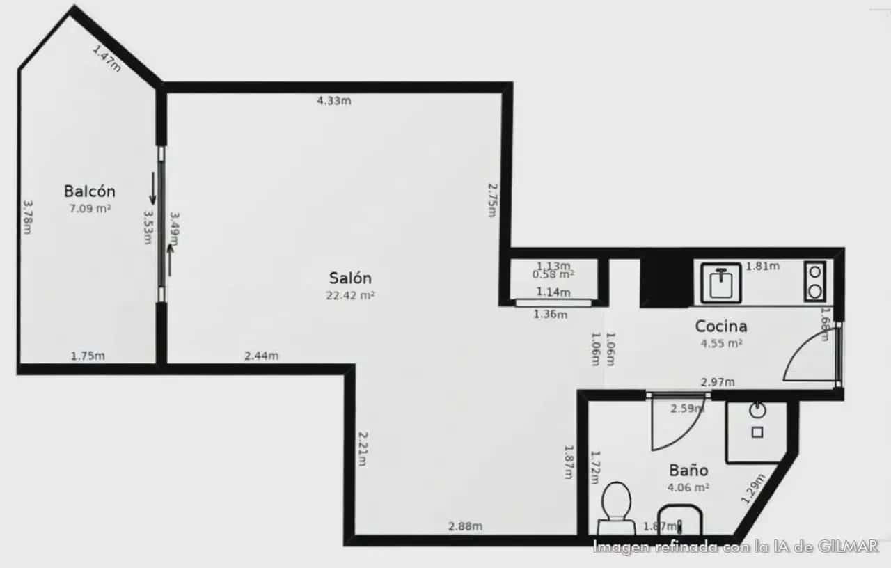 Studio na sprzedaż w San Miguel de Abona - 189 000 € (Ref: 9880309)