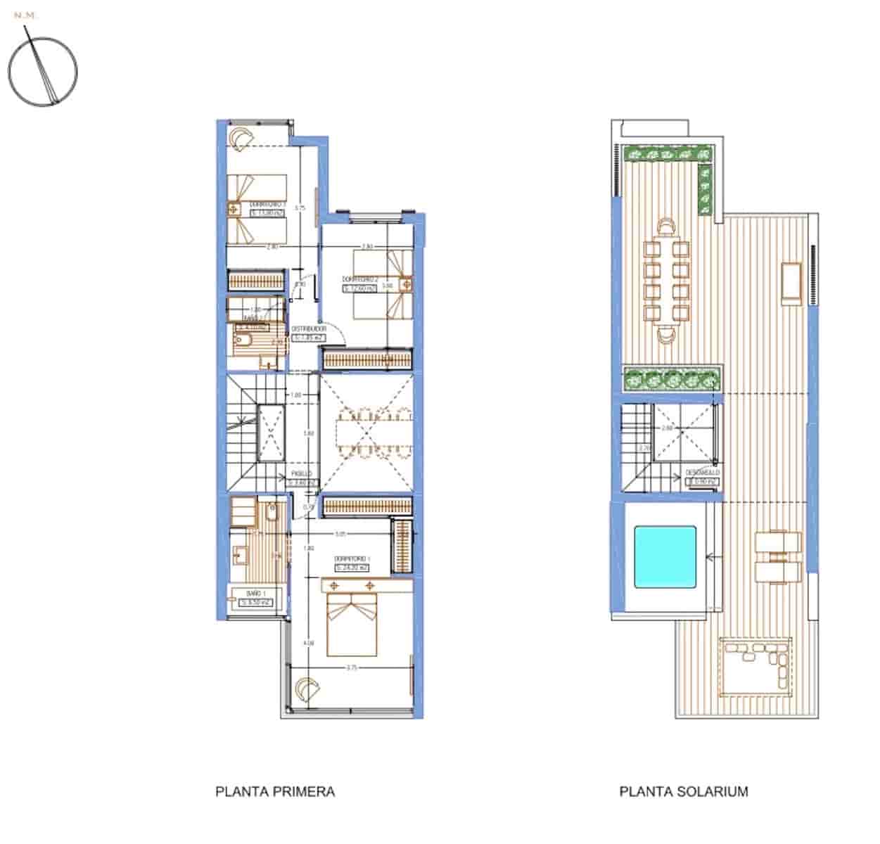 3 quarto Casa em Banda para venda em Estepona com piscina garagem - 2 500 000 € (Ref: 8295245)