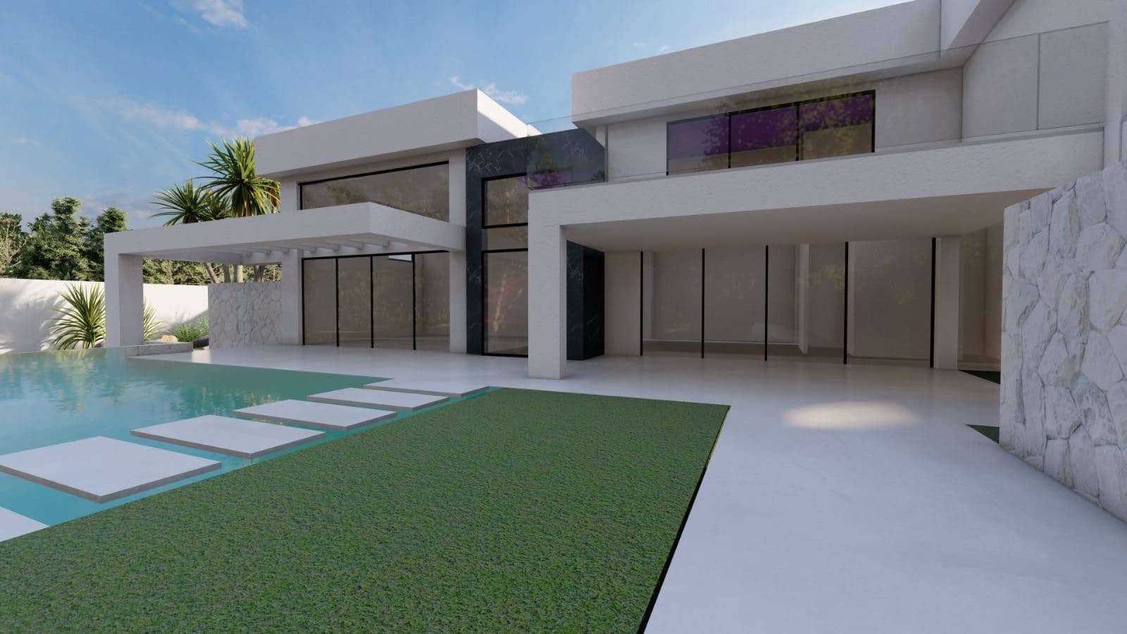3 makuuhuone Huvila myytävänä paikassa Estepona mukana uima-altaan 
autotalli - 2 750 000 € (Ref: 9134275)