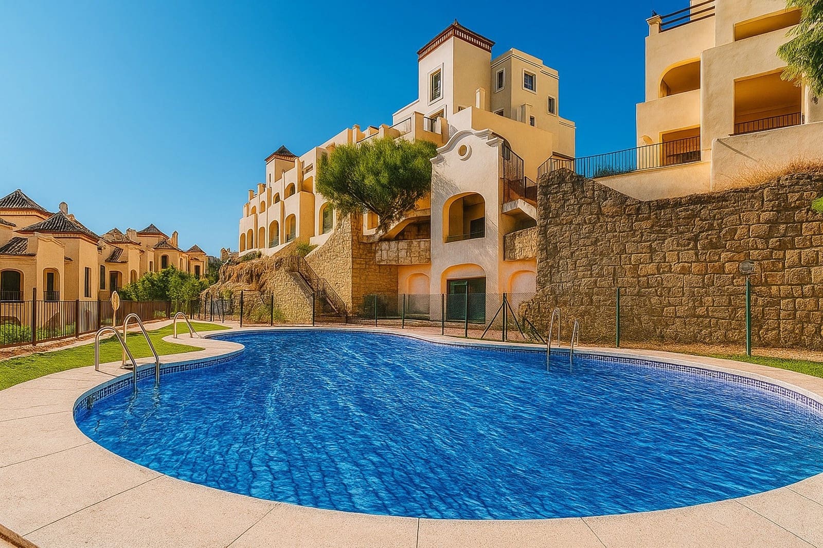 3 makuuhuone Huoneisto vuokrattavana paikassa Estepona mukana uima-altaan 
autotalli - 2 750 € (Ref: 9303283)