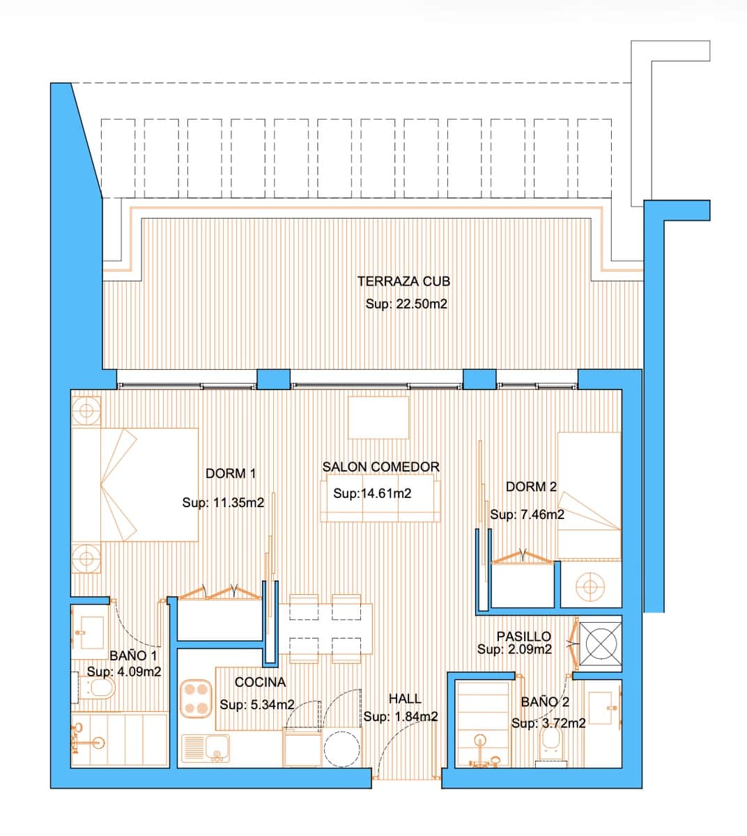 2 bedroom Apartment for sale in Casares with pool garage - € 335,000 (Ref: 9387709)