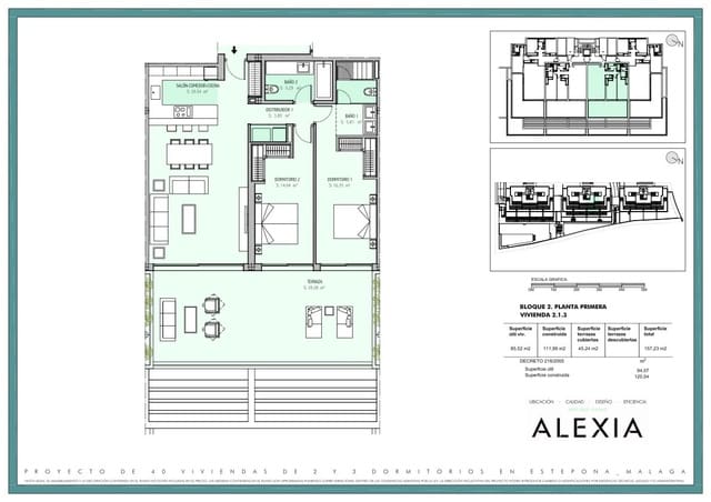 2 chambre Appartement à vendre à Huerta Nueva, Estepona avec piscine garage - 647 000 € (Ref: 9561557)