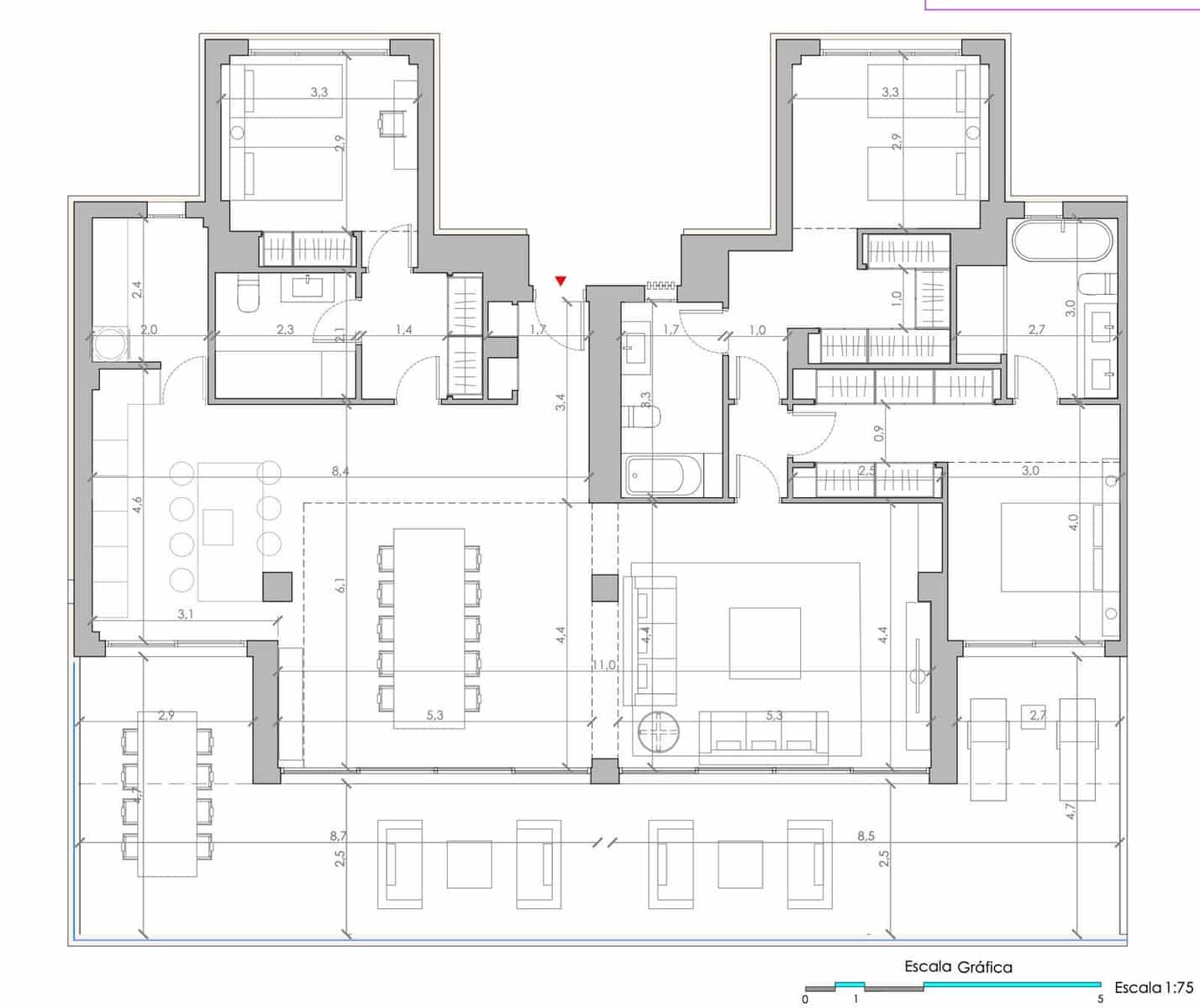 3 Zimmer Apartment zu verkaufen in Estepona mit Pool Garage - 820.000 € (Ref: 9574175)