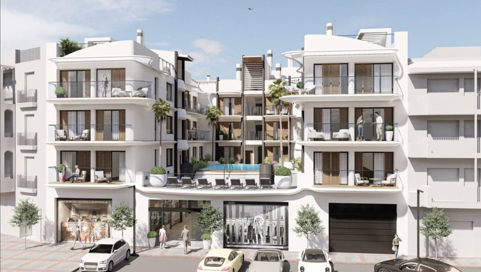 1 soveværelse Lejlighed til salg i Estepona med swimmingpool - € 299.000 (Ref: 9849199)