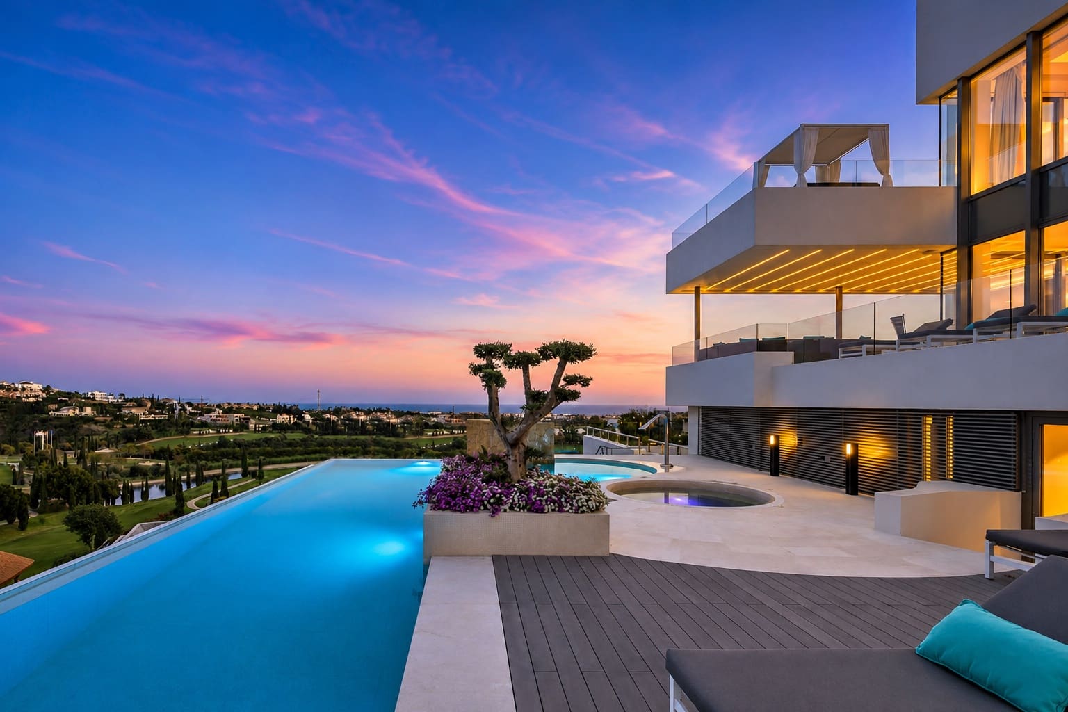 8 bedroom Villa for holiday rental in Los Flamingos with pool garage - € 39,200 (Ref: 9899260)