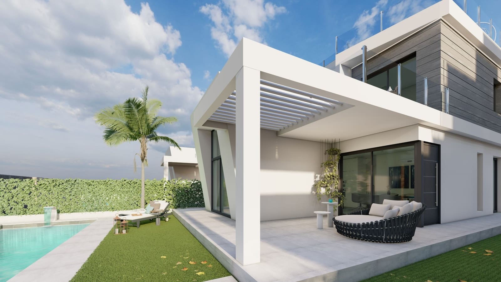 3 makuuhuone Huvila myytävänä paikassa Finestrat mukana uima-altaan - 549 000 € (Ref: 7668522)