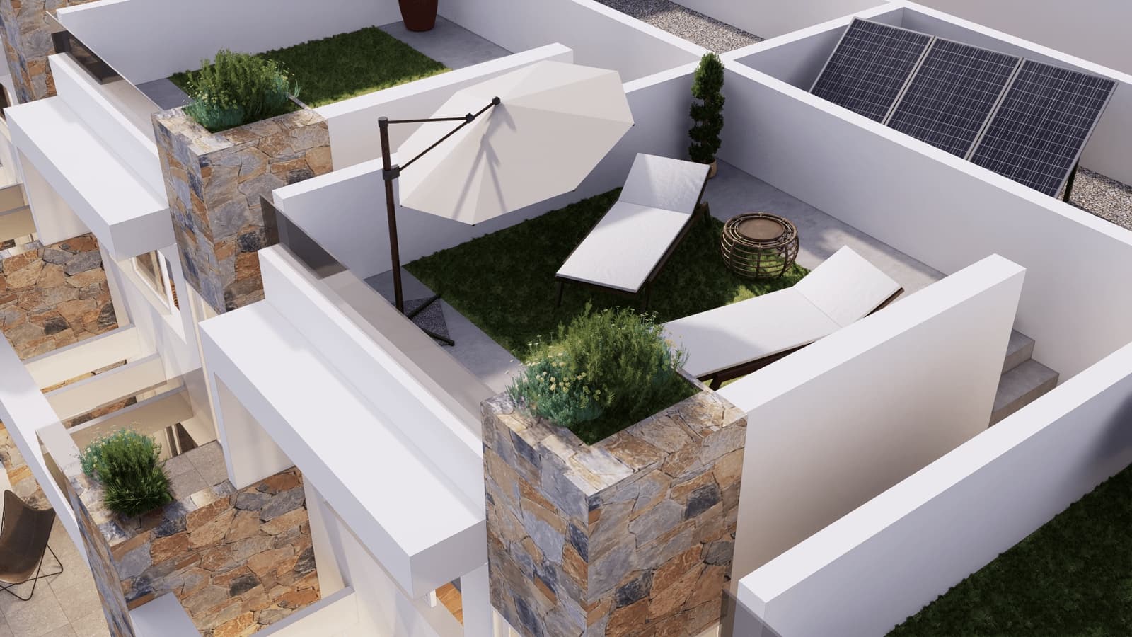 3 chambre Villa/Maison Semi-Mitoyenne à vendre à Orihuela Costa avec piscine - 289 000 € (Ref: 7699484)