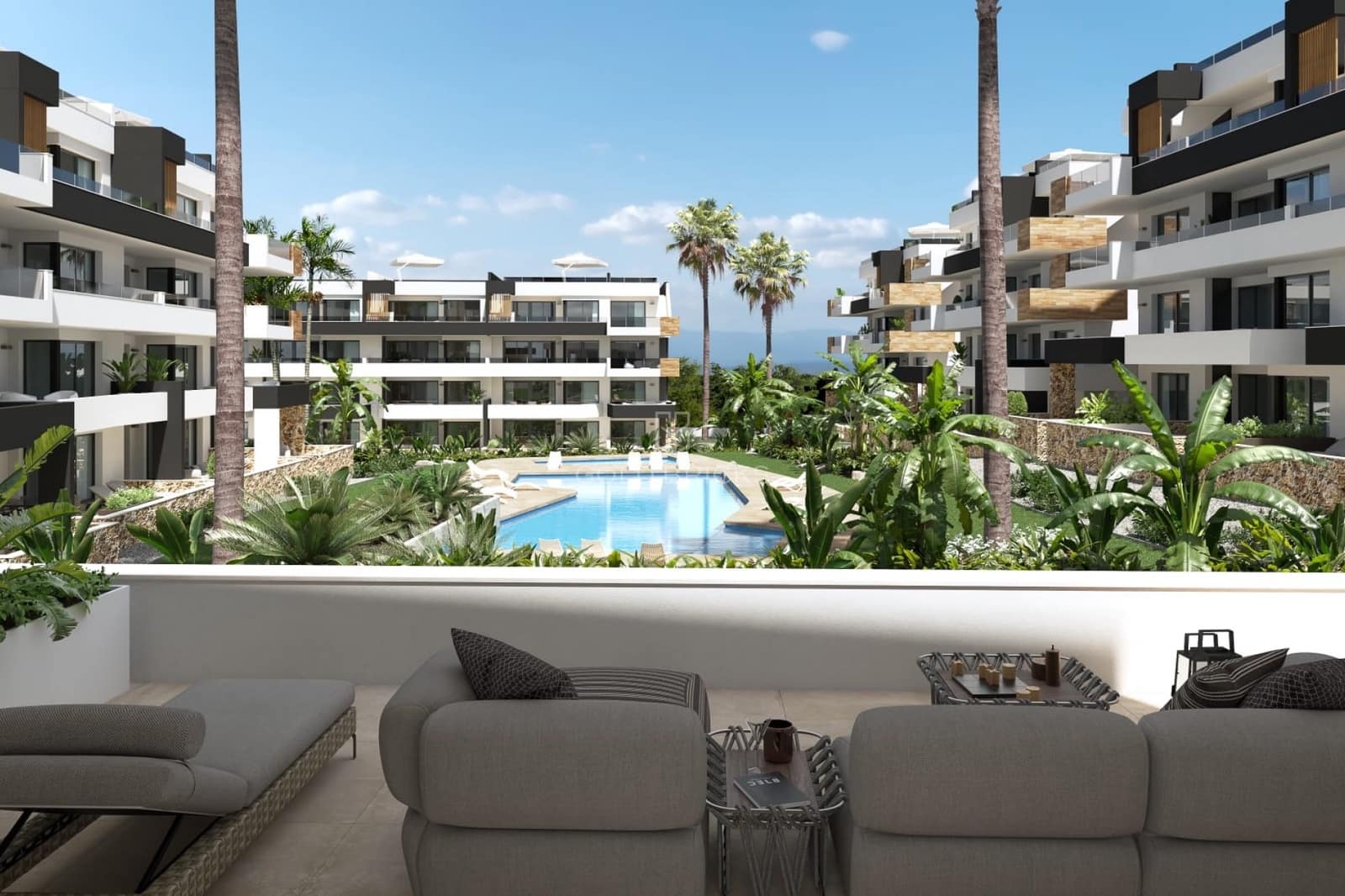 2 soveværelse Lejlighed til salg i Los Altos med swimmingpool - € 259.000 (Ref: 7774847)