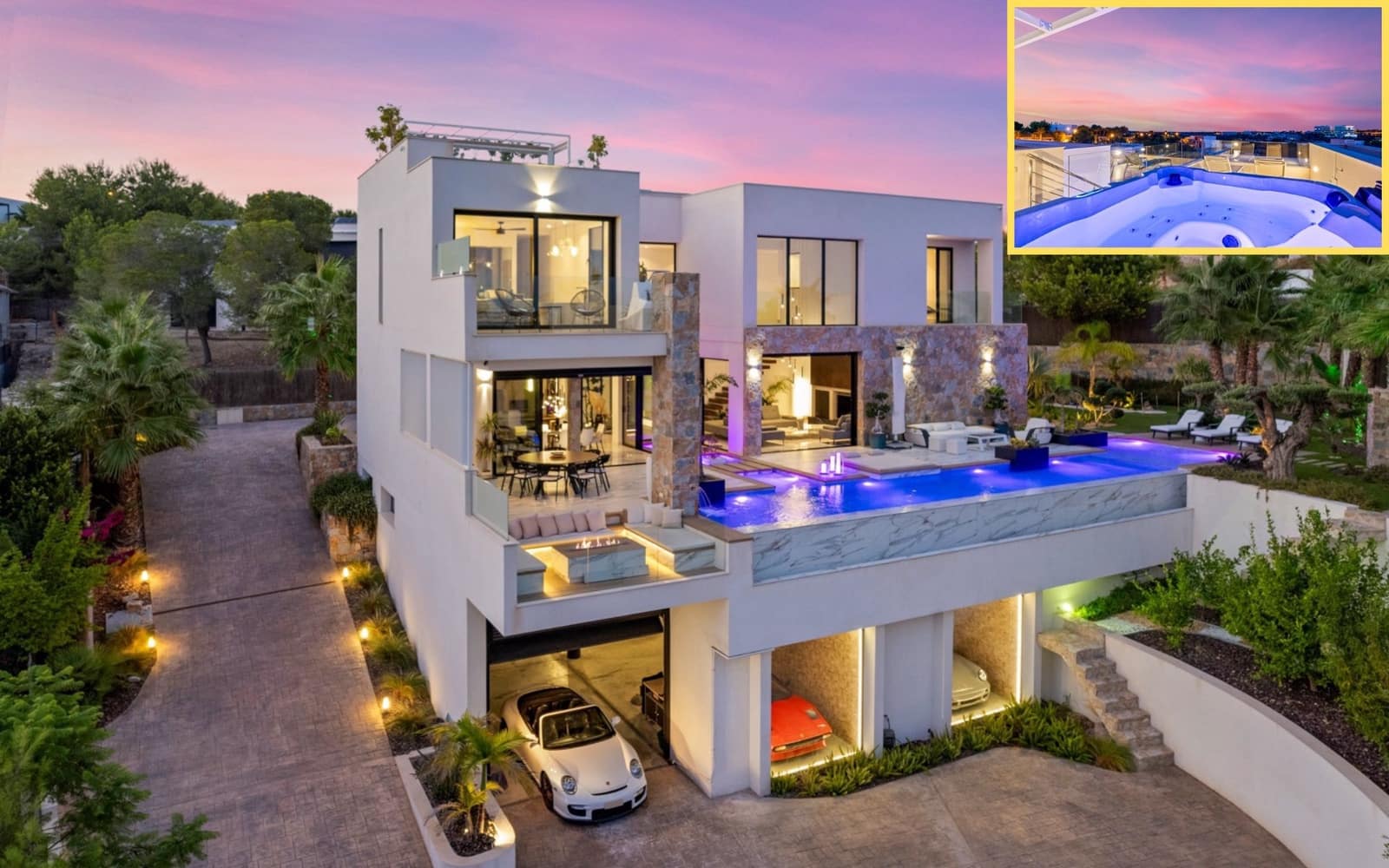 4 slaapkamer Villa te koop in Las Colinas Golf met zwembad garage - € 2.888.000 (Ref: 8583414)