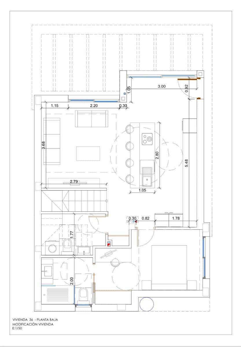 3 makuuhuone Huvila myytävänä paikassa Los Montesinos mukana uima-altaan 
autotalli - 399 000 € (Ref: 8688848)