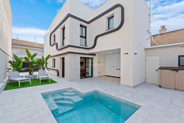 4 Zimmer Villa zu verkaufen in Torre de la Horadada, Pilar de la Horadada mit Pool - 850.000 € (Ref: 8700793)