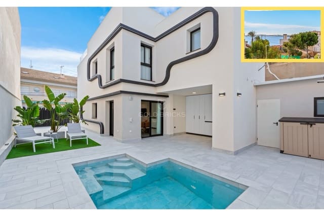4 Zimmer Villa zu verkaufen in Torre de la Horadada, Pilar de la Horadada mit Pool - 850.000 € (Ref: 8700793)