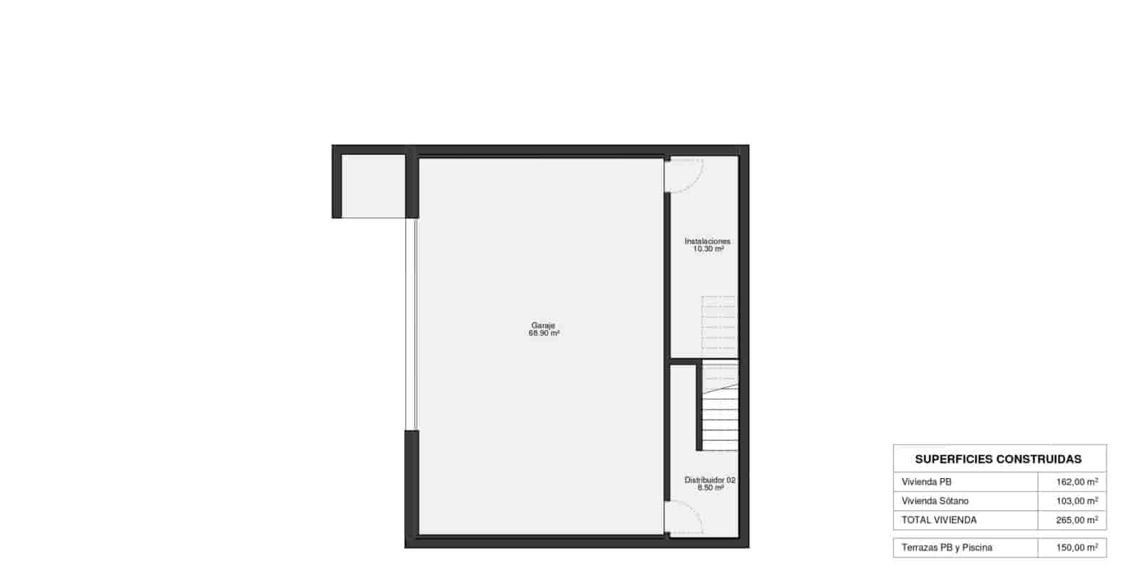 3 chambre Villa/Maison à vendre à Las Colinas Golf avec piscine garage - 1 385 000 € (Ref: 8788650)