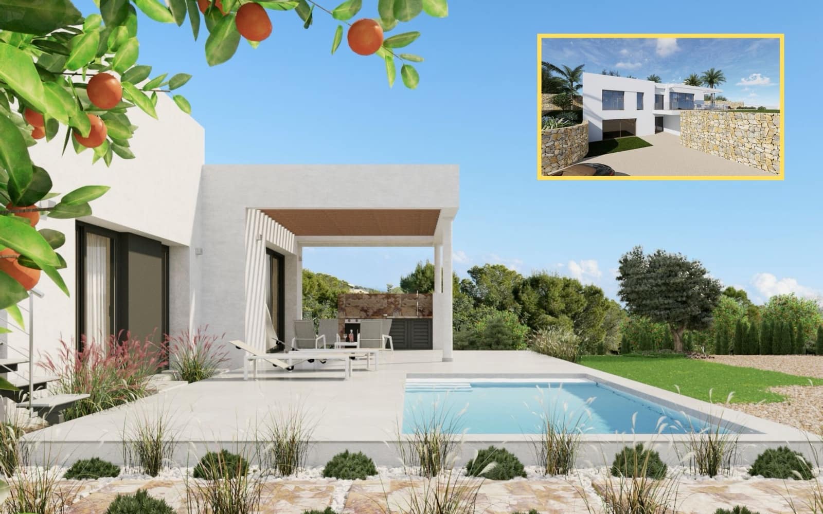 3 soveværelse Villa til salg i Las Colinas Golf med swimmingpool garage - € 875.000 (Ref: 8796888)