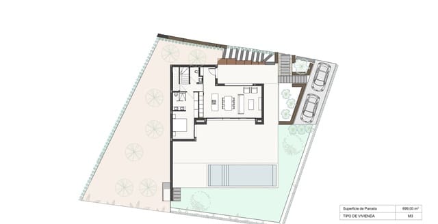 Chalet de 3 habitaciones en Las Colinas Golf, Orihuela en venta con piscina garaje - 1.165.000 € (Ref: 8923142)