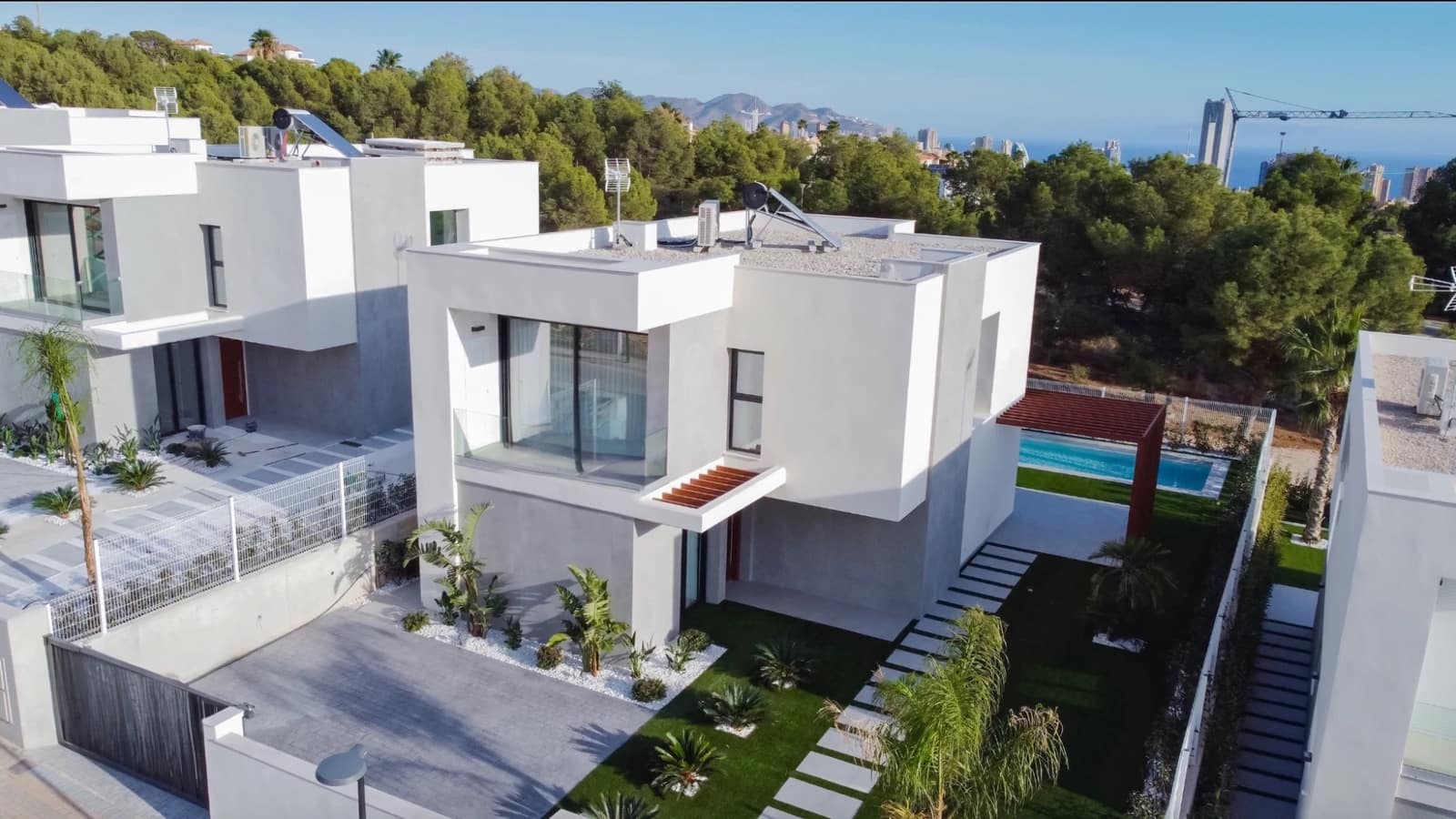 3 makuuhuone Huvila myytävänä paikassa Finestrat mukana uima-altaan 
autotalli - 800 000 € (Ref: 8923145)