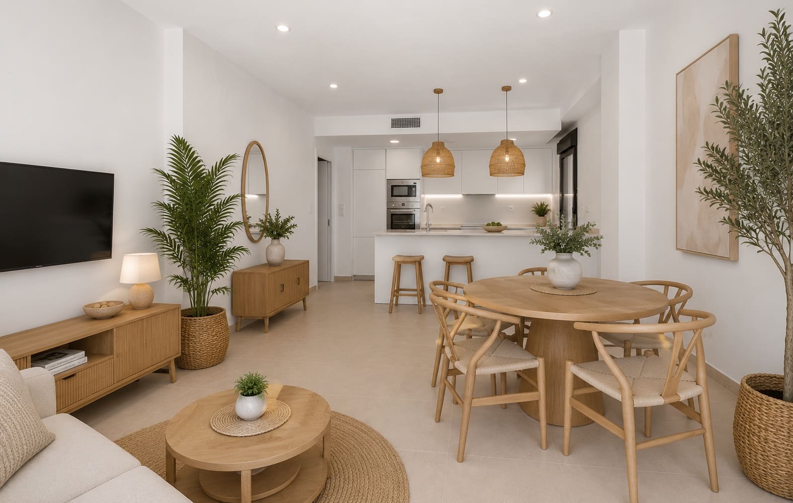 2 Zimmer Apartment zu verkaufen in Los Alcazares mit Pool Garage - 295.000 € (Ref: 9277936)