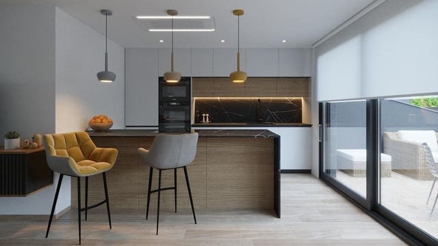 2 makuuhuone Huoneisto myytävänä paikassa Balcón de Finestrat - Terra Marina, Finestrat mukana uima-altaan - 350 000 € (Ref: 9281358)