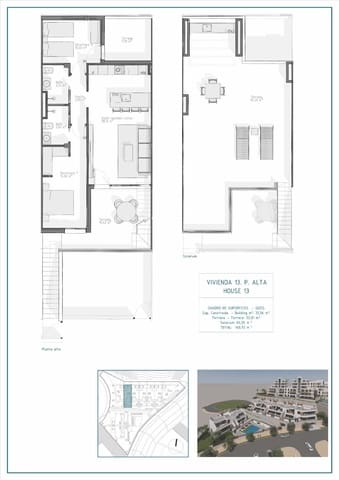 2 Zimmer Bungalow zu verkaufen in Puerto Vera - Las Salinas, Vera mit Pool - 298.500 € (Ref: 9281590)