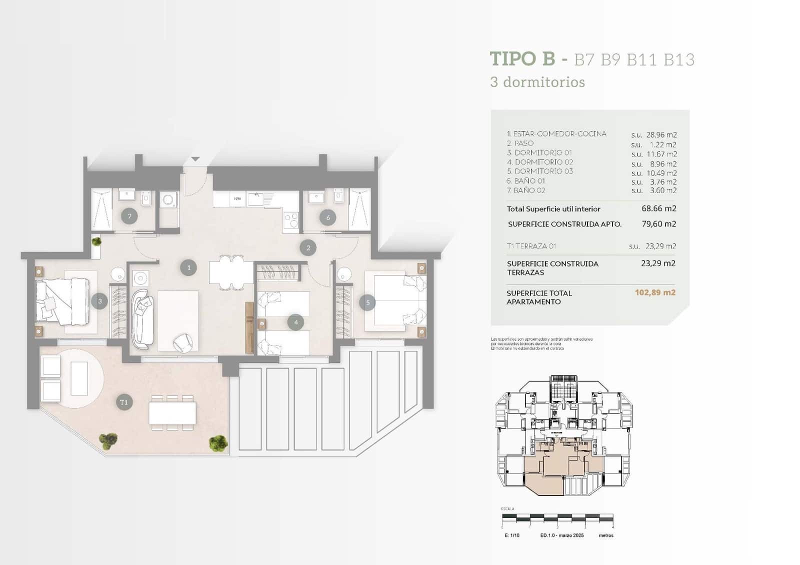 3 soveværelse Lejlighed til salg i Calpe / Calp med swimmingpool - € 476.000 (Ref: 9369568)