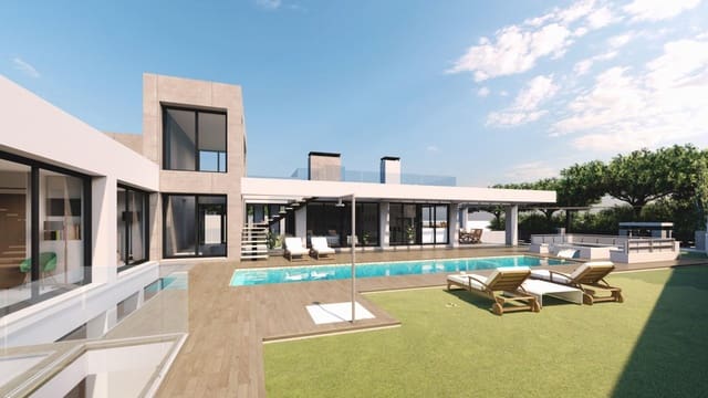 6 makuuhuone Huvila myytävänä paikassa El Chaparral, Mijas mukana uima-altaan - 2 548 000 € (Ref: 9472058)