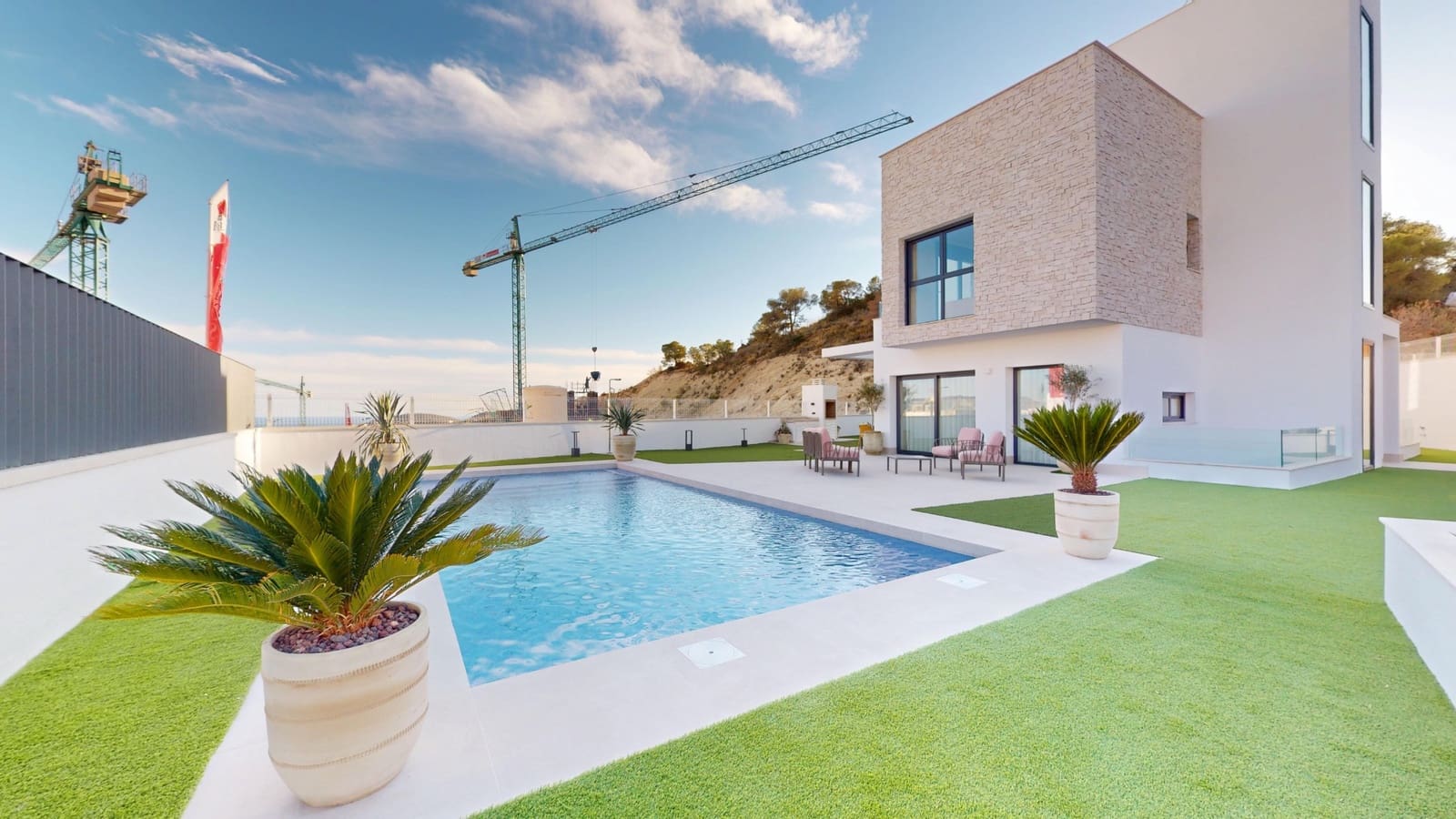 4 soveværelse Villa til salg i Finestrat med swimmingpool - € 1.350.000 (Ref: 9819698)
