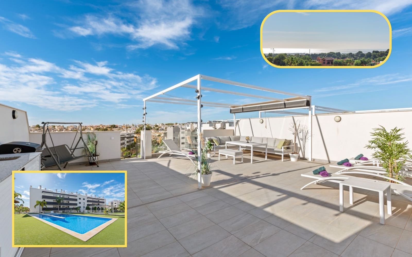 2 camera da letto Attico in vendita in Villamartin con piscina garage - 319.900 € (Rif: 9821669)