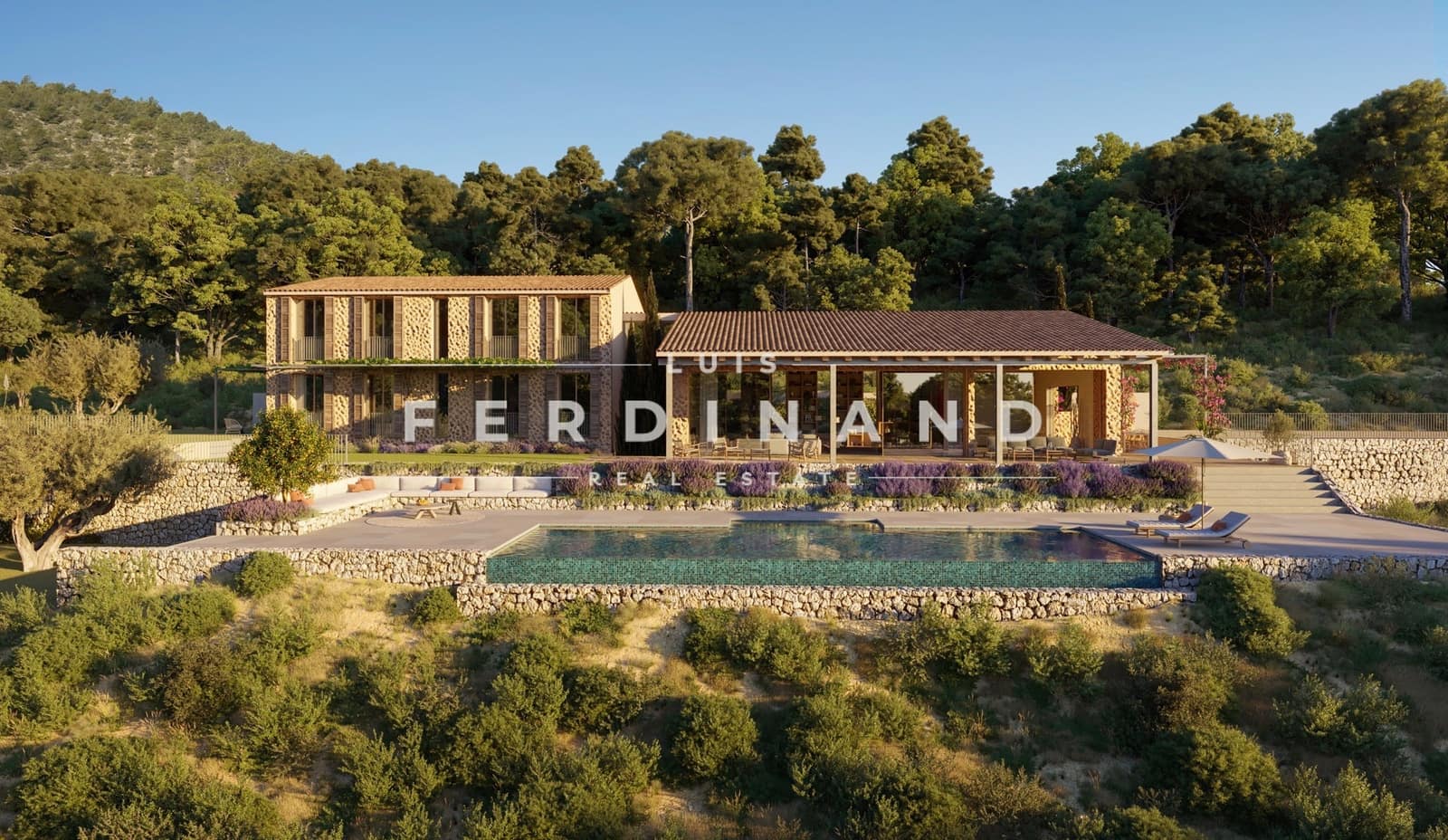 6 soveværelse Finca/Landehus til salg i Bunyola med swimmingpool garage - € 8.500.000 (Ref: 7550250)