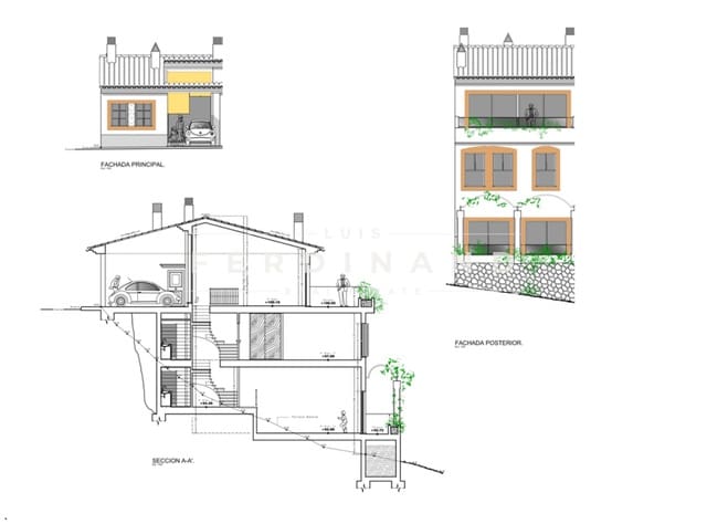 4 soverom Villa til salgs i Palma de Mallorca med svømmebasseng garasje - € 995 000 (Ref: 7668214)