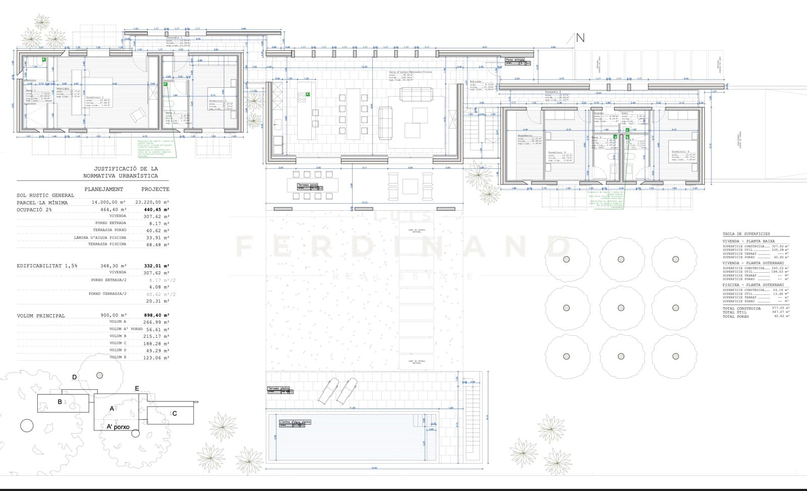 Byggegrund til salg i Santa Maria del Cami - € 1.200.000 (Ref: 8562428)