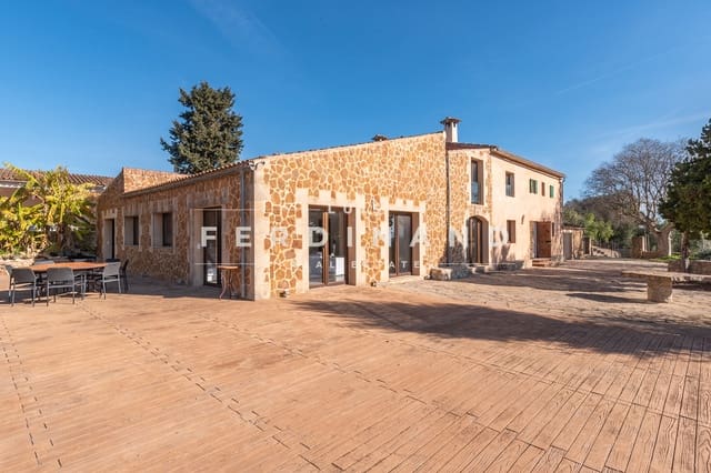 6 chambre Finca/Maison de Campagne à vendre à Montuïri avec piscine garage - 2 950 000 € (Ref: 8800551)