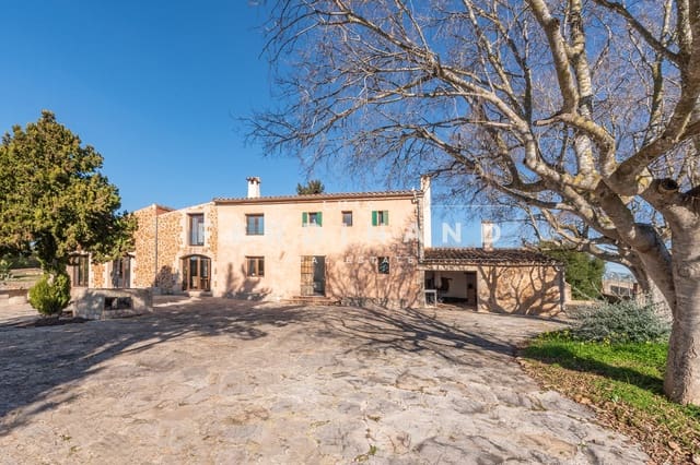 6 chambre Finca/Maison de Campagne à vendre à Montuïri avec piscine garage - 2 950 000 € (Ref: 8800551)